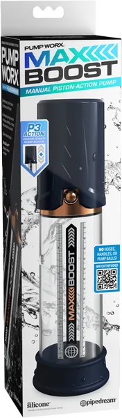 Anal | Pipedreams Max Boost - Blue/Clear