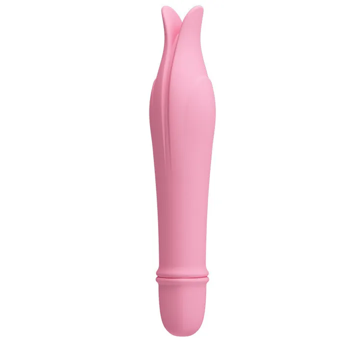 Battery Vibrator Pink 137mm - Edward | Pretty Love Vibrators