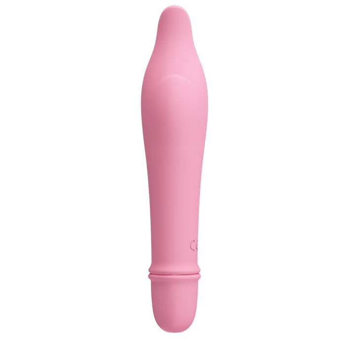 Battery Vibrator Pink 137mm - Edward | Pretty Love Vibrators