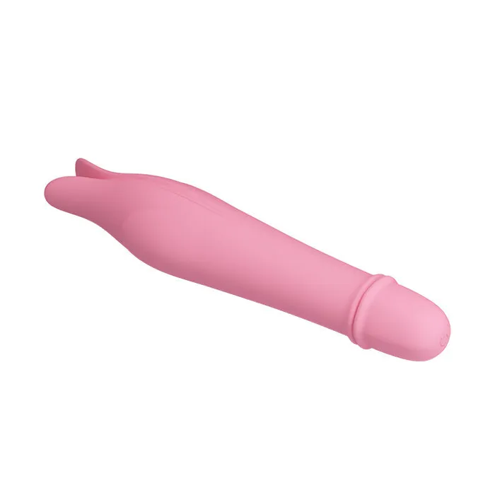 Battery Vibrator Pink 137mm - Edward | Pretty Love Vibrators