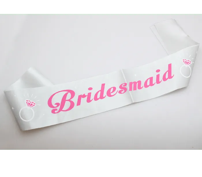 Bridesmaid Sash LOVE IN LEATHER Vibrators