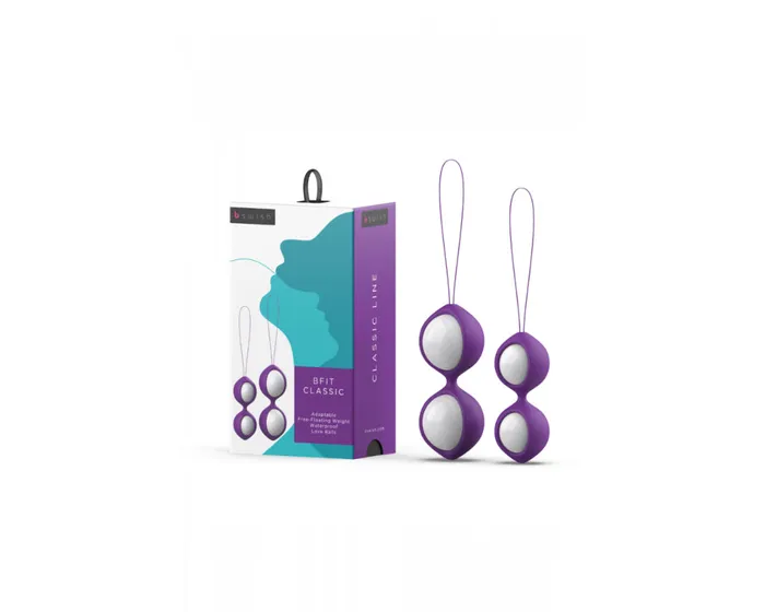 Bswish Dildos Bfit Classic Purple Love Balls