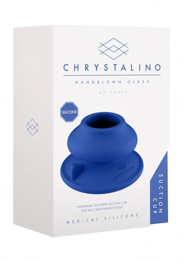 Dildos Chrystalino Silicone Suction Cup Blue CHRYSTALINO