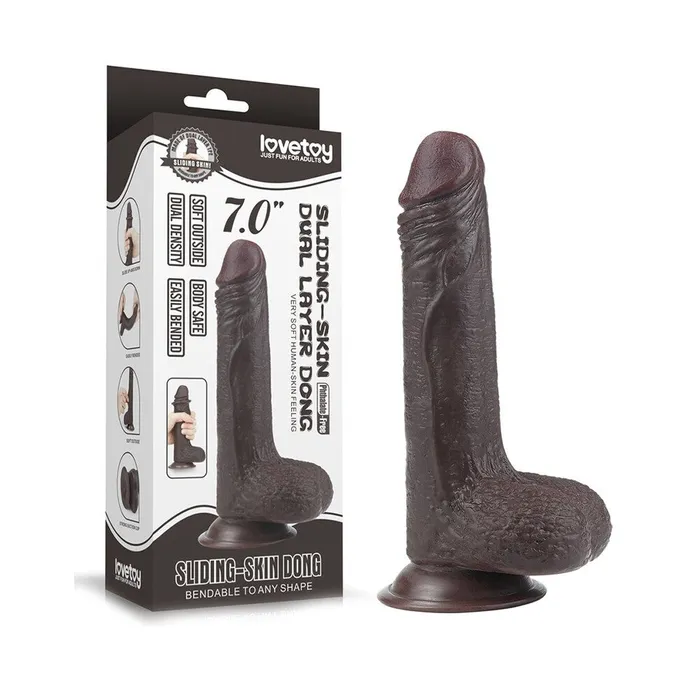 Dildos | Lovetoy Lovetoy Sliding Skin 7 Inch Dong Dildos | Lovetoy Lovetoy Sliding Skin 7 Inch Dong