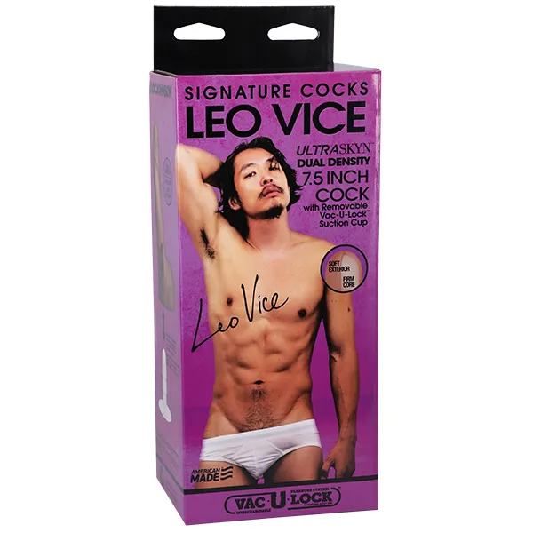 Dildos Signature Cocks Leo Vice 6 Inch ULTRASKYN Cock with Removable Vac Doc Johnson Dildos Signature Cocks Leo Vice 6 Inch ULTRASKYN Cock with Removable Vac Doc Johnson