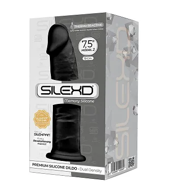Dildos Silexd 75 Model 2 Realistic Silicone Dildo Suction Cup Black Adrien Lastic Dildos Silexd 75 Model 2 Realistic Silicone Dildo Suction Cup Black Adrien Lastic