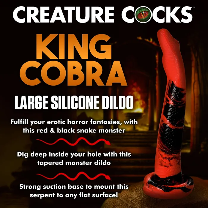 Dildos | Xr Brands Creature Cocks King Cobra 14