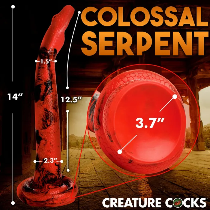 Dildos | Xr Brands Creature Cocks King Cobra 14