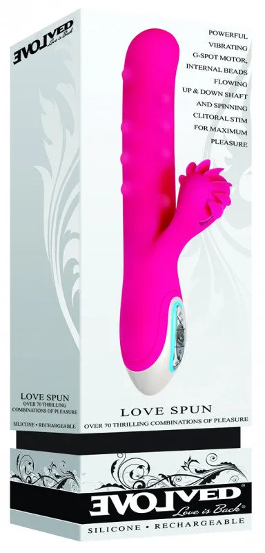 Evolved Novelties Vibrators Love Spun