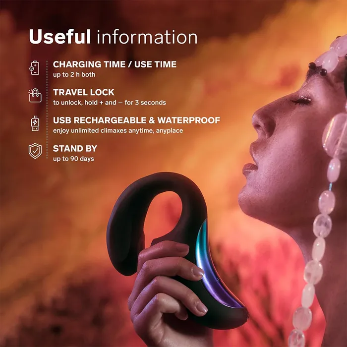 Lelo Vibrators | Lelo Enigma Double Sonic Triple Clitoral Stimulator APP Vibrator Purple