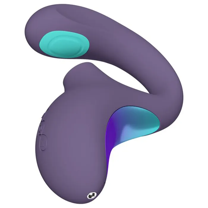 Lelo Vibrators | Lelo Enigma Double Sonic Triple Clitoral Stimulator APP Vibrator Purple
