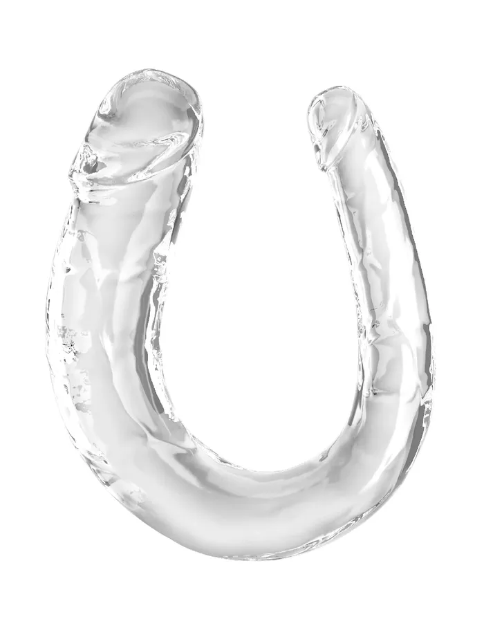 Pipedream Dildos Medium Double Trouble Clear