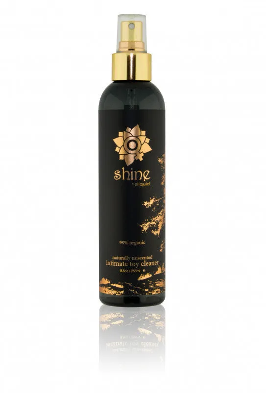 Sliquid Vibrators Shine All Natural Organic Tea Tree Oil Based Toy Cleaner 85 Oz