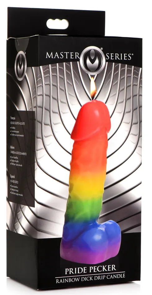 Spicy Pecker Dick Drip Candle | Master Series Vibrators