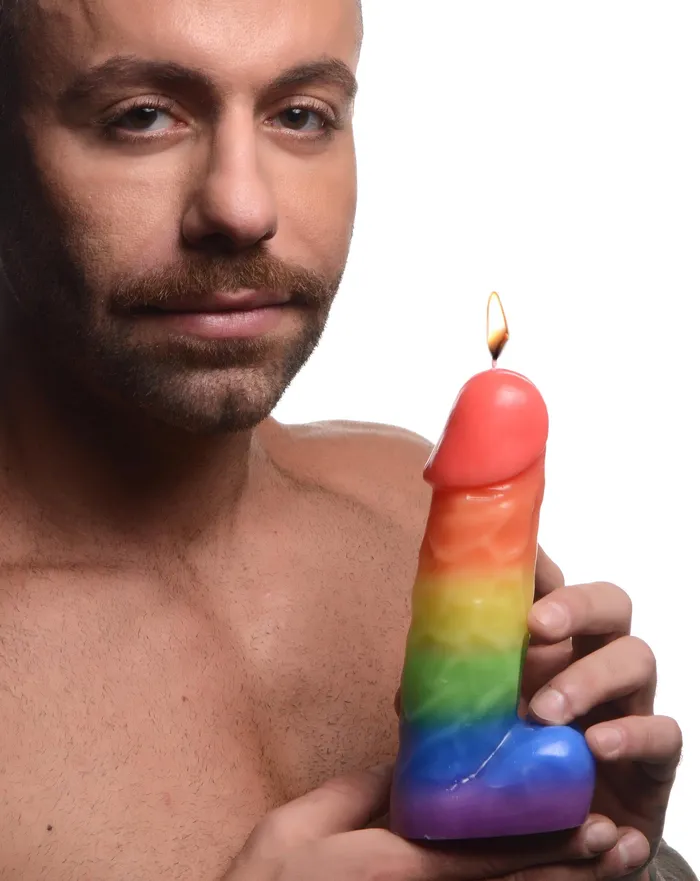 Spicy Pecker Dick Drip Candle | Master Series Vibrators