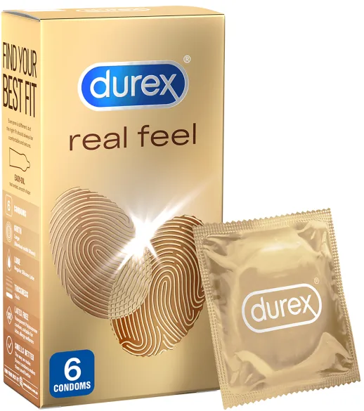 Vibrators Durex Real Feel NonLatex 6s