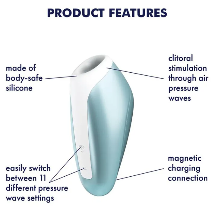 Vibrators | Satisfyer Satisfyer Love Breeze Clitoral Stimulator Vibrator Air Pulse Clit Sucker USB