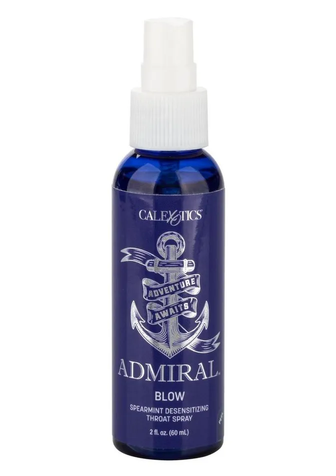 Admiral Vibrators | Admiral Blow Desensitizing Throat Spray 2oz - Spearmint