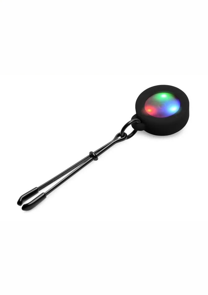 Charmed Female Sex Toys | Charmed Silicone Light-Up Tweezer Nipple Clamps