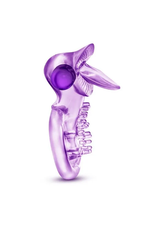Play with Me Couples | Play with Me Lick It Vibrating Double Strap Cock Ring
