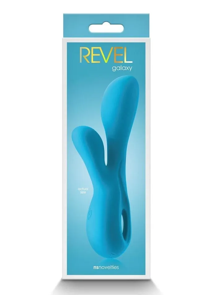 Revel Female Sex Toys | Revel Galaxy Rechargeable Silicone Rabbit Vibrator