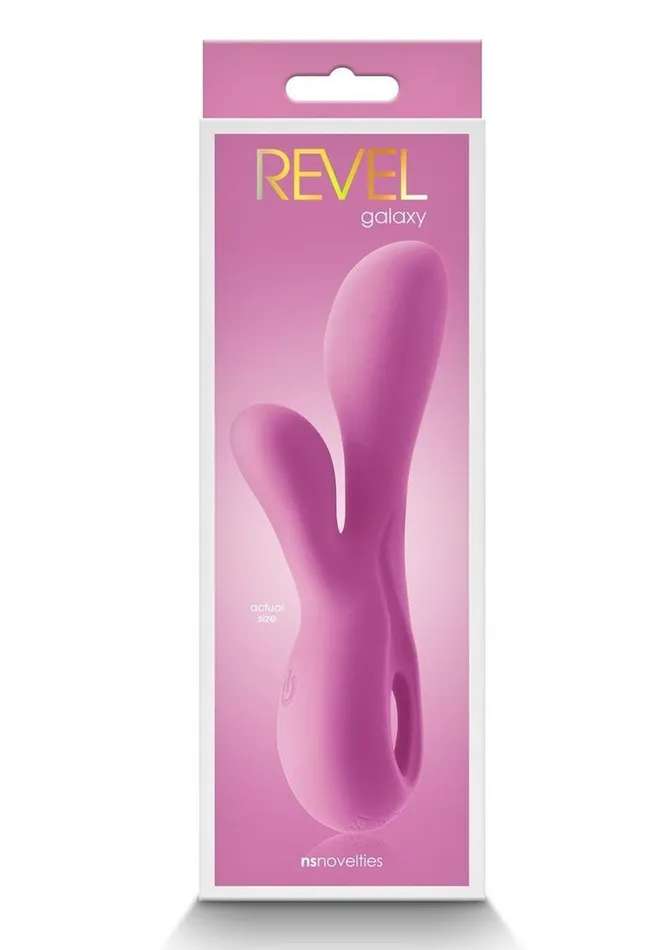 Revel Female Sex Toys | Revel Galaxy Rechargeable Silicone Rabbit Vibrator