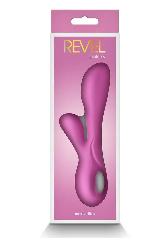 Revel Female Sex Toys | Revel Galaxy Rechargeable Silicone Rabbit Vibrator