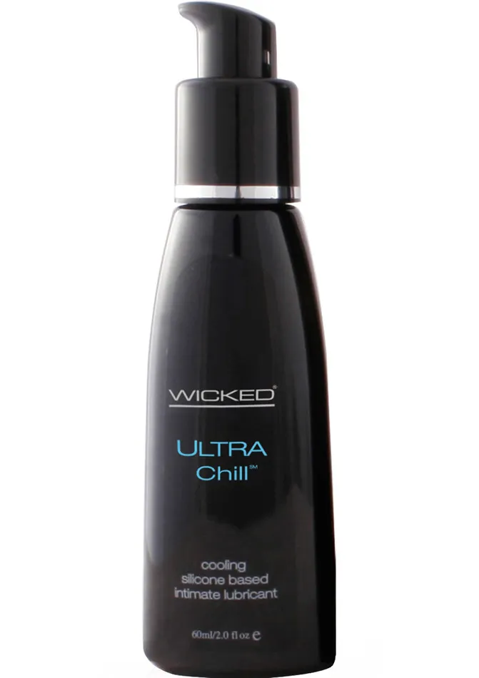 Wicked Sensual Care Wicked Ultra Chill Silicone Lube 2Oz | Female Sex Toys
