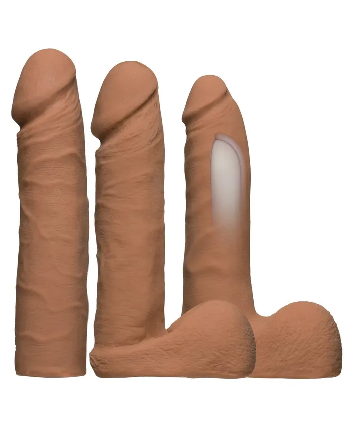 Vac-U-lock Dildos | Vac-U-Lock Dual Density ULTRASKYN Set - Caramel
